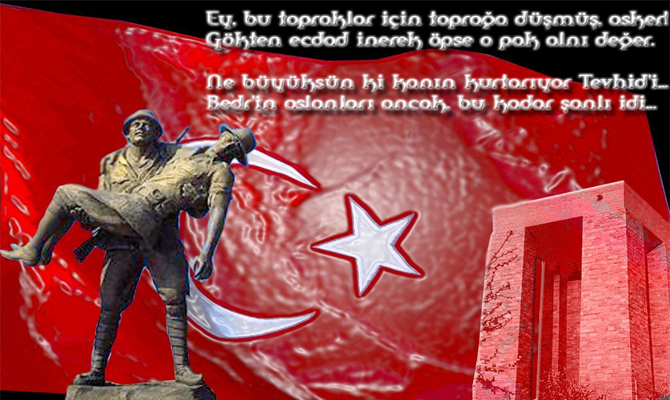 18 Mart Çanakkale Zaferi resimli mesajları