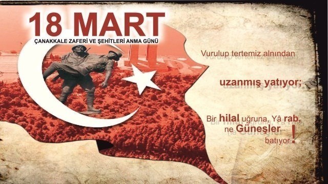 18 Mart Çanakkale Zaferi resimli mesajları