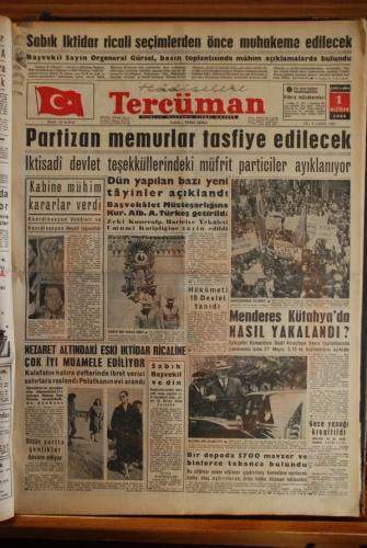 27 Mayıs 1960 Gazete Manşetleri