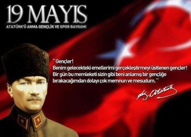 En güzel ve resimli 19 Mayıs mesajları! Atatürk'ü Anma, Gençlik ve Spor Bayramı kutlama mesajları 2018