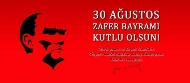 En güzel ve resimli 30 Ağustos Zafer Bayramı mesajları