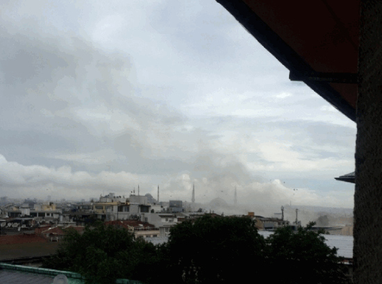 İstanbul Vezneciler patlama olay yeri görüntüleri