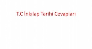 TEOG İnkılap Tarihi Soru ve Cevapları 27 Nisan 2017