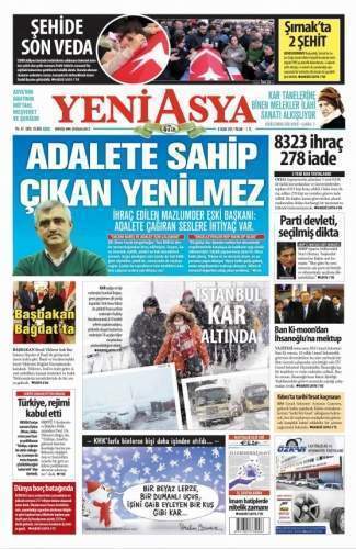 9 Ocak 2017 Gazete Manşetleri