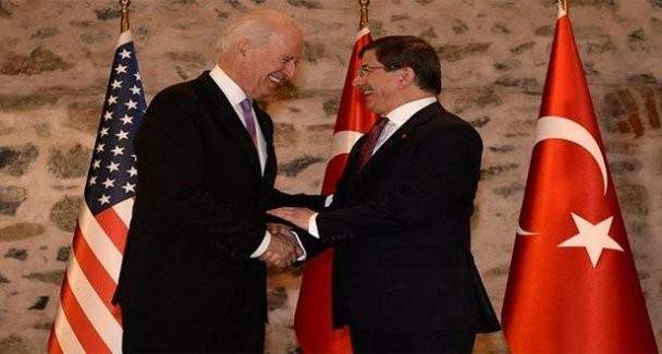 Davutoğlu ABD Başkan Yardımcısı Biden ile telefonda görüştü