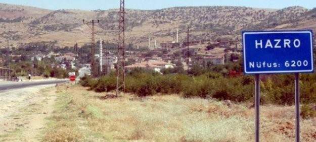 Diyarbakır Hazro'da sokağa çıkma yasağı