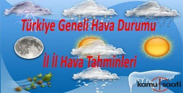 14 Ocak Perşembe Türkiye geneli hava durumu ve il il hava tahminleri!