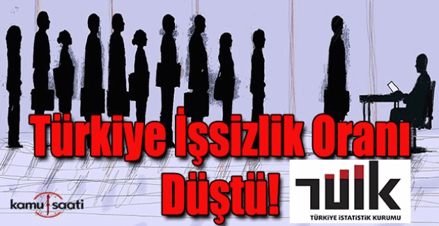 İşte Türkiye'nin işsizlik oranı!