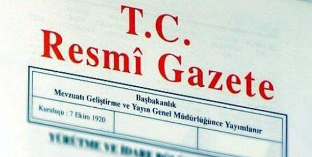 22 Nisan 2016 tarihli 29692 sayılı Resmi Gazete