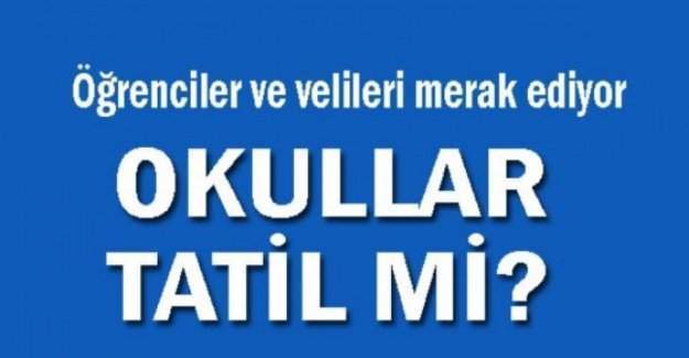 20 Mayıs 2016 Cuma okullar tatil mi? MEB 19 Mayıs tatili kaç gün, hangi güne denk geliyor?