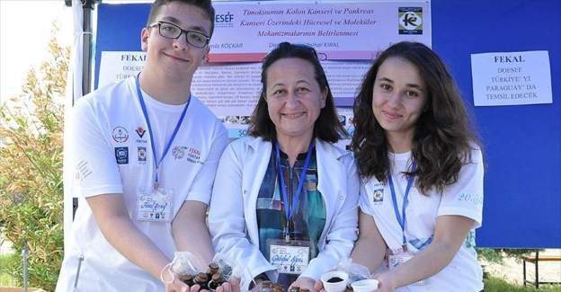 Lise öğrencilerinin 'Çörek otu' projesi Paraguay yolcusu