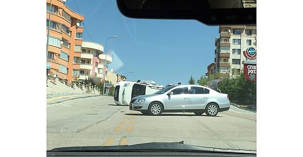 Ankara Çukurambar'da trafik kazası!