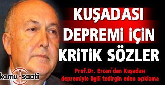 " İzmir-Kuşadası depremi, Ege'de daha büyük bir depremin habercisi"