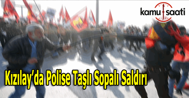 Kızılay'da olay çıkaran gruba polis müdahale etti - Kızılay yaya trafiğine kapatıldı