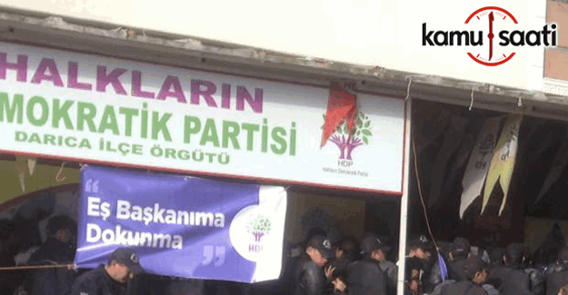 Kocaeli'de HDP'lilere gözaltı
