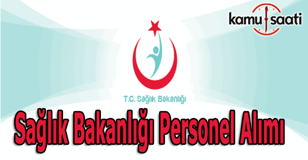 Sağlık Bakanlığı 4 bin 984 sözleşmeli personel alacak