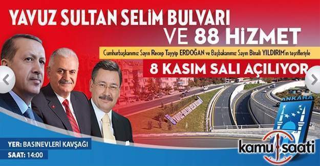 Ankara büyük açılış için hazır