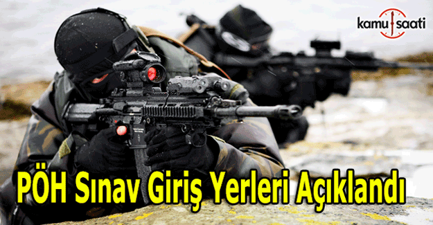 10 Bin Özel Harekat Polisi alımı sınav giriş yerleri açıklandı - PÖH başvuruda istenen belgeler