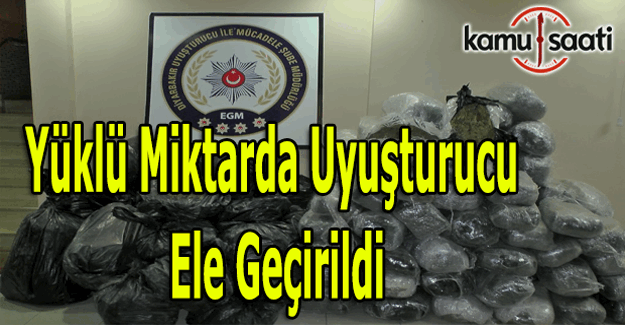 Diyarbakır'da yüklü miktarda uyuşturucu ele geçirildi