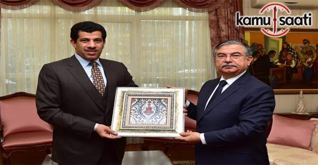 Yılmaz, Katar´ın Ankara Büyükelçisi Al-Şafi’yi kabul etti