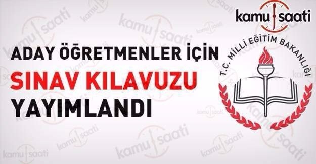 Asli Öğretmenliğe Geçiş Sınav Kılavuzu yayımlandı