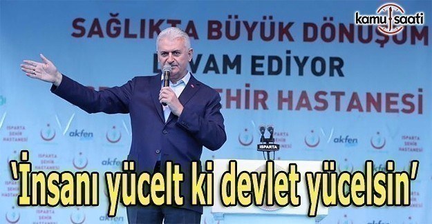 Başbakan Yıldırım açıkladı: Para alınmayacak