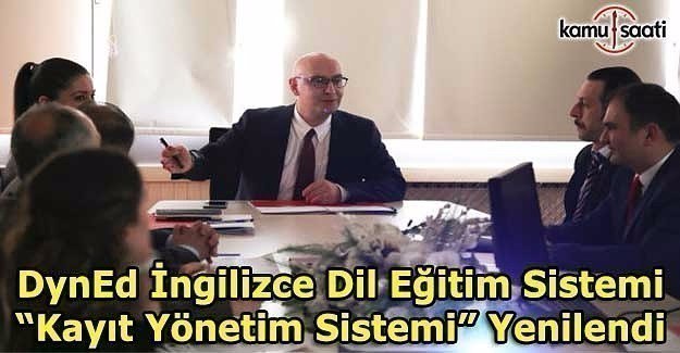 DynEd İngilizce Dil Eğitim Sistemi “Kayıt Yönetim Sistemi” Yenilendi