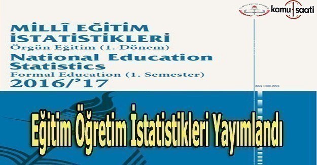 MEB son eğitim öğretim istatistiklerini yayımladı