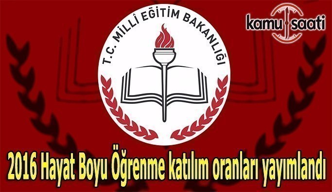 2016 Hayat Boyu Öğrenme katılım oranları yayımlandı