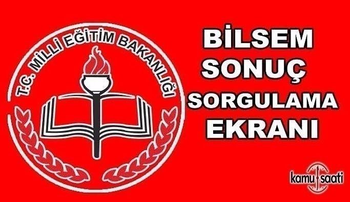 Bilsem 2017 Sonuçları açıklandı- MEB Sınav Sorgula Öğren