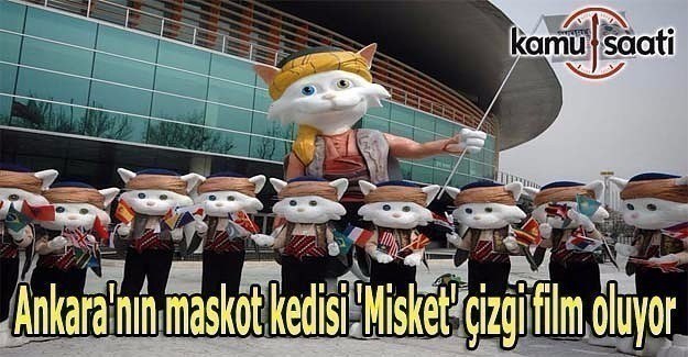 Ankara'nın maskot kedisi 'Misket' çizgi film oluyor