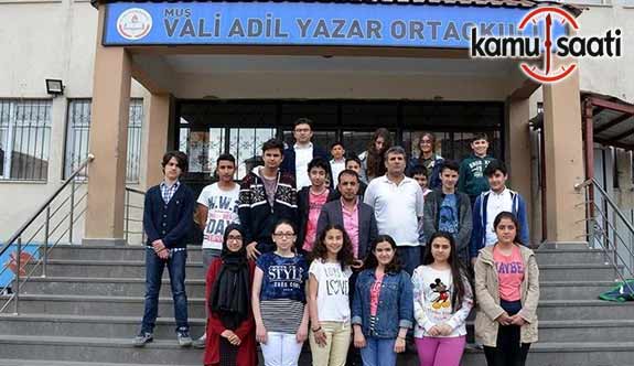 Muş'ta 54 ortaokul öğrencisi TEOG'da birinci oldu - 2017 TEOG Sınavında Büyük Başarı