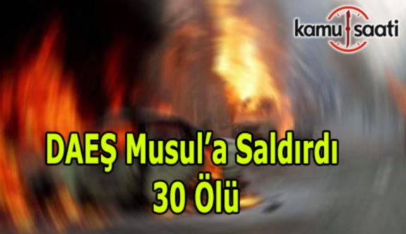 Ramazan'da DAEŞ Terörü - Musul'da Müslümanlara saldırdı: 30 ölü, 40 yaralı