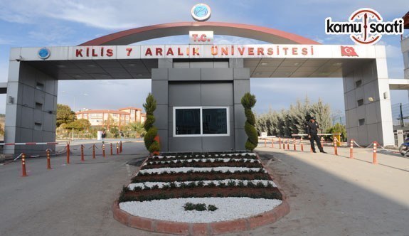 Kilis 7 Aralık Üniversitesi Kilis Tarihi ve Kültürü Uygulama ve Araştırma Merkezi Yönetmeliği