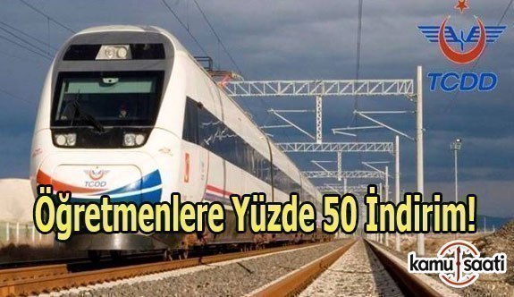 Öğretmenlere yüzde 50 indirim!