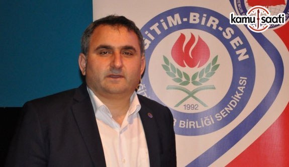 Eğitim Bir Sen Balıkesir 2 Nolu Şube Başkanı Aydın, "Ordumuza savaş açarak aydın olunmaz, terörist olunur"