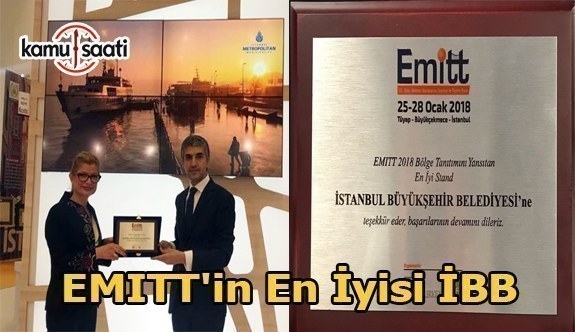 İstanbul Büyükşehir Belediyesi EMITT'in en iyisi seçildi