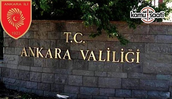 Ankara Valiliği'nden fırtına uyarısı