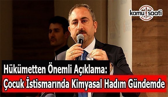 Çocuk istismarında kimyasal hadım gündemde