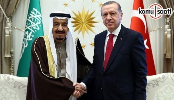 Cumhurbaşkanı Erdoğan ile Suudi Arabistan Kralı Selman telefonda görüştü