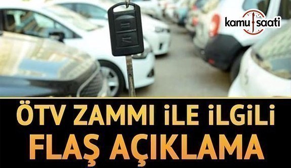 Elektrikli otomobillerde ÖTV zammı iddialarına ilişkin açıklama