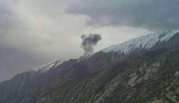 İran'da düşen özel Türk uçağında ölen 8 kişinin cesedi tespit edildi