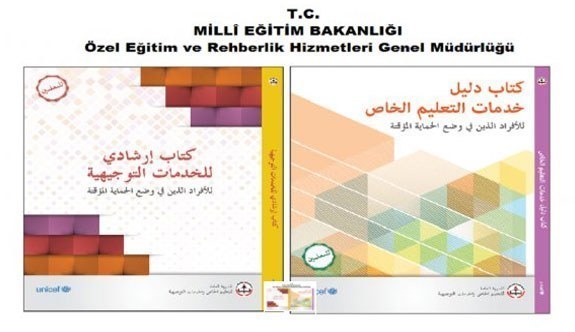 MEB'den “Rehberlik Hizmetleri” ve “Özel Eğitim Hizmetleri Kılavuz” Kitaplarının Arapça Basımlarına İlişkin açıklama