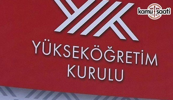 YÖK'ten Görevde Yükselme ve Unvan Değişikliği Merkezi Yazılı Sınava İlişkin Duyuru