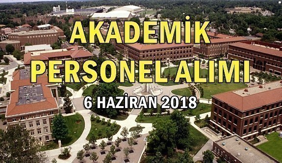 Bursa Teknik Üniversitesi 11 Akademik Personel Alacak - 6 Haziran 2018