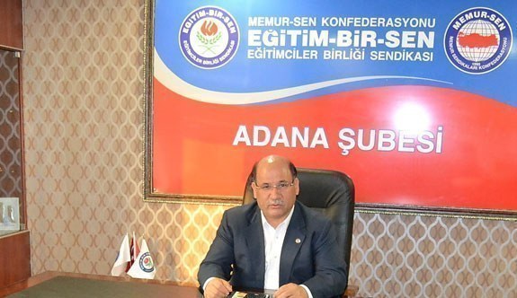 Eğitim-Bir-Sen Adana'da Demokrasi Şöleni Başlıyor