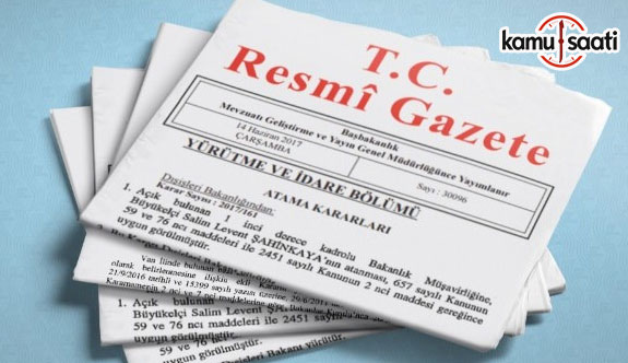 Resmi Gazete Hakkında Yönetmelik - 23 Kasım 2018 Cuma