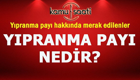 Yıpranma payı nedir?, Kimleri kapsar erken emeklilikte payı nasıldır?