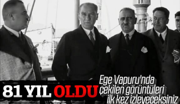 Atatürk'ün 1930'da Çekilen Fotoğrafları