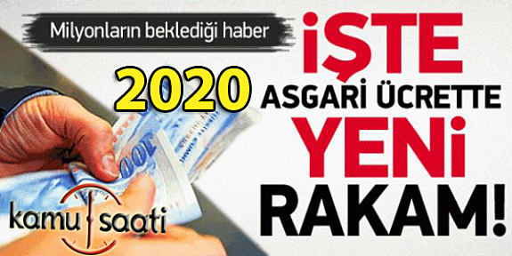 2020 Yılı Asgari Ücret 2324 Lira Oldu !!!